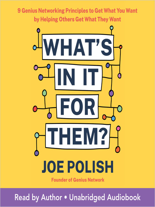 Title details for What's In It For Them? by Joe Polish - Available